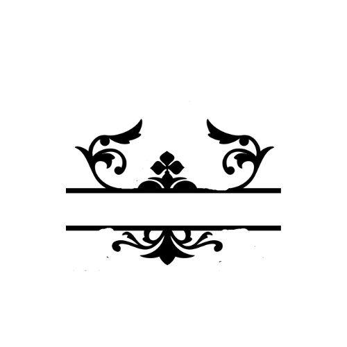 Rusty Rooster Fabrication & Design Physical product Elegant Monogram Family Name Wall Art (P21)