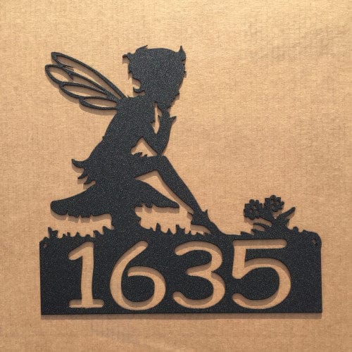 Rusty Rooster Fabrication & Design Physical product Fairy Address Sign (N26)