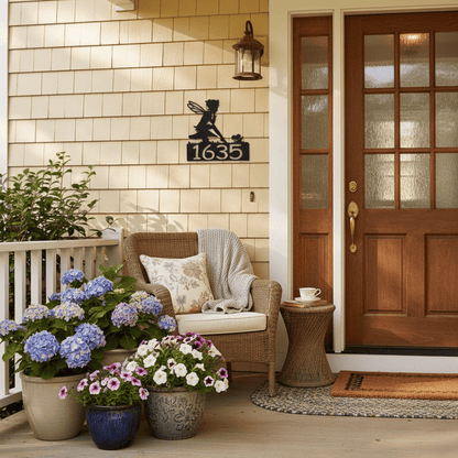 Rusty Rooster Fabrication & Design Physical product Fairy Address Sign (N26)