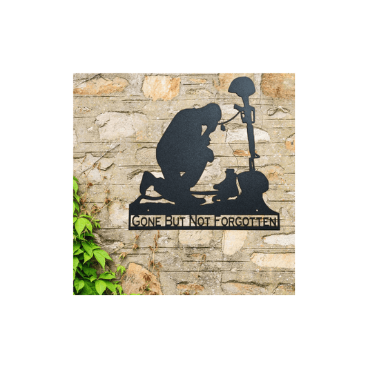 Rusty Rooster Fabrication & Design Physical product Fallen Soldier Tribute Sign (P16)