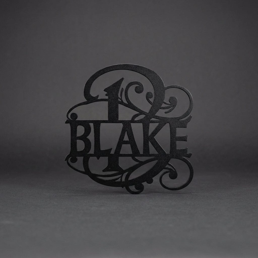 Rusty Rooster Fabrication & Design Physical product Fancy Monogram (F39)