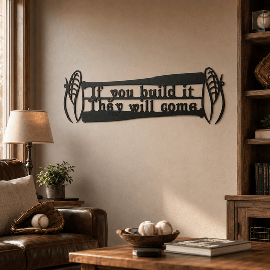 Rusty Rooster Fabrication & Design Physical product Field of Dreams Metal Wall Art (S16)