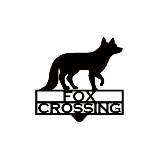 Rusty Rooster Fabrication & Design Physical product Fox Crossing (A78)