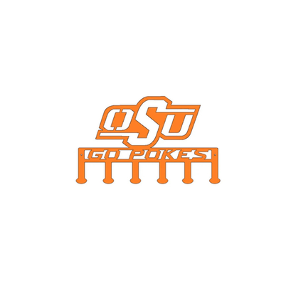 Rusty Rooster Fabrication & Design Physical product Go Pokes Hat/Coat Rack Oklahoma State (C44)