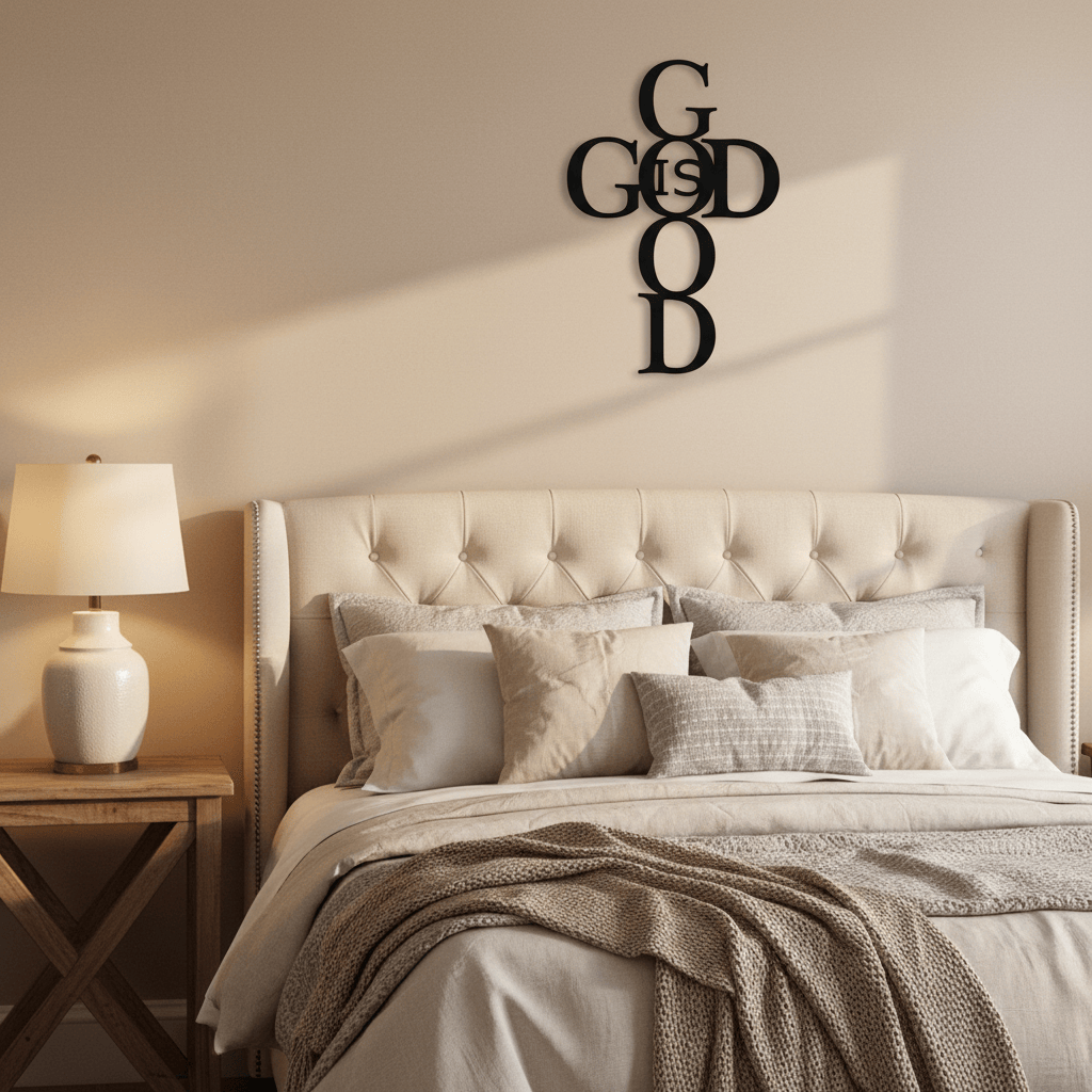 Rusty Rooster Fabrication & Design Physical product God is Good Cross ( E42 )