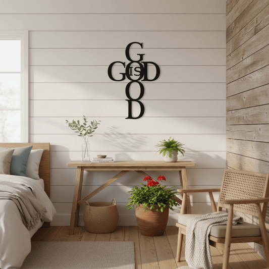 Rusty Rooster Fabrication & Design Physical product God is Good Cross ( E42 )