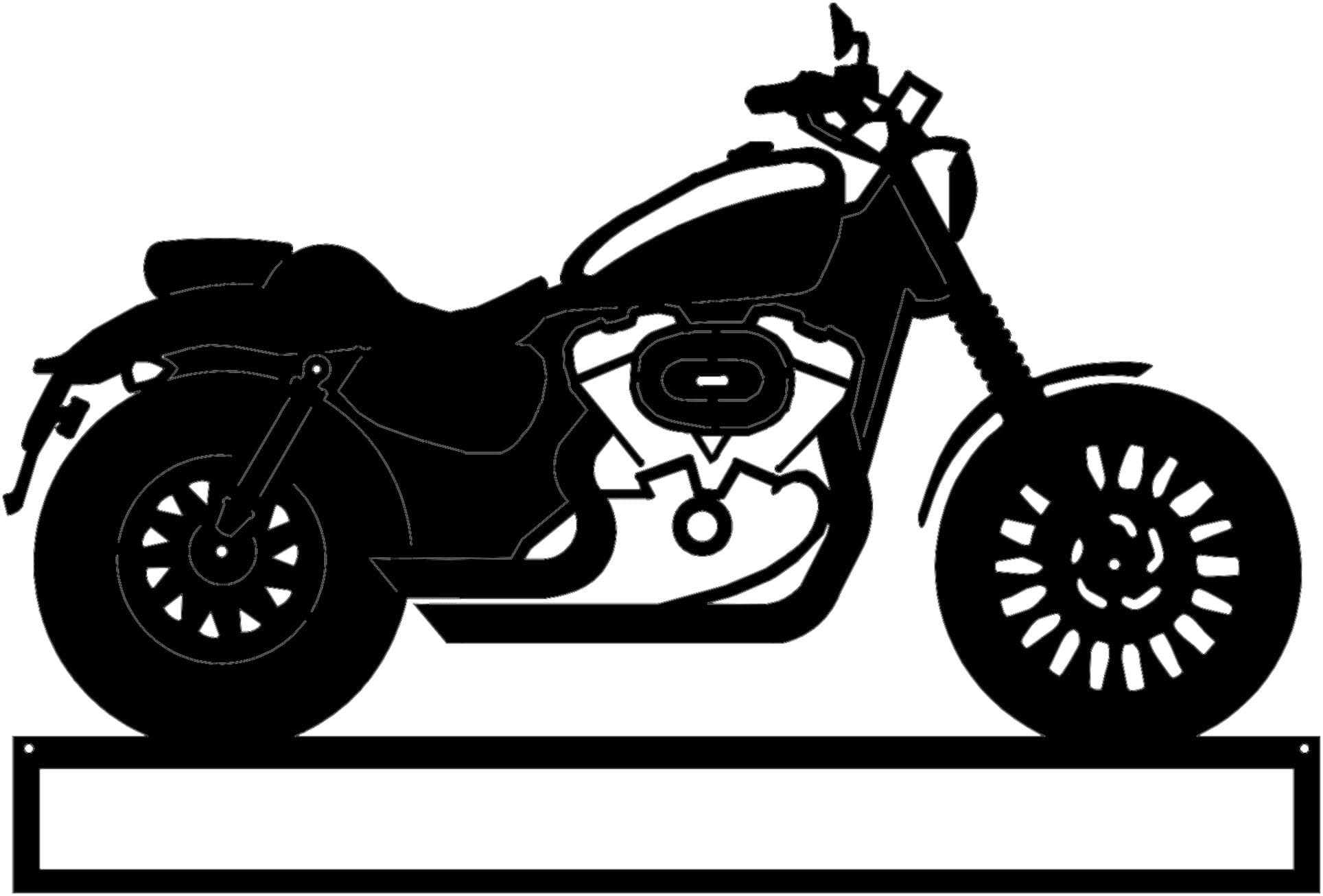 Rusty Rooster Fabrication & Design Physical product Harley Nightster with Personalized Text Field (I26)