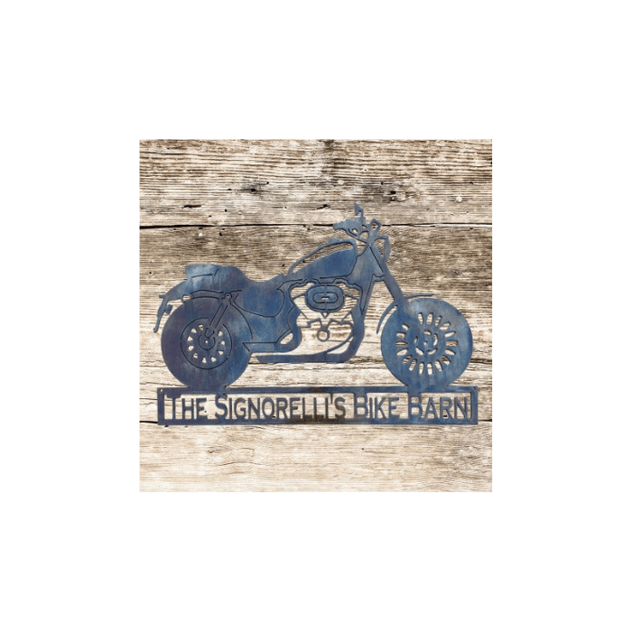 Rusty Rooster Fabrication & Design Physical product Harley Nightster with Personalized Text Field (I26)