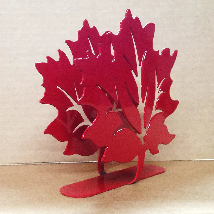 Rusty Rooster Fabrication & Design Physical product Napkin Holder Leaf Design (C10)