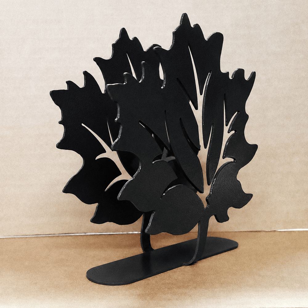 Rusty Rooster Fabrication & Design Physical product Napkin Holder Leaf Design (C10)
