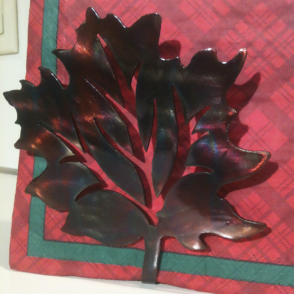 Rusty Rooster Fabrication & Design Physical product Napkin Holder Leaf Design (C10)