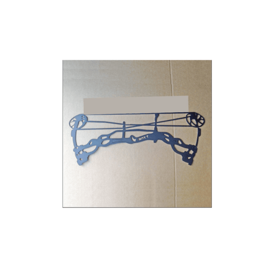Rusty Rooster Fabrication & Design Physical product Personalized Metal Sign with Hoyt Compound Bow and Custom Text (I25)