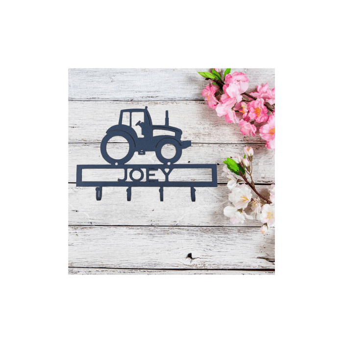 Rusty Rooster Fabrication & Design Physical product Small Tractor Key Holder (G17)