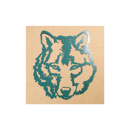 Rusty Rooster Fabrication & Design Physical product Wolf Metal Wall Art (E8)