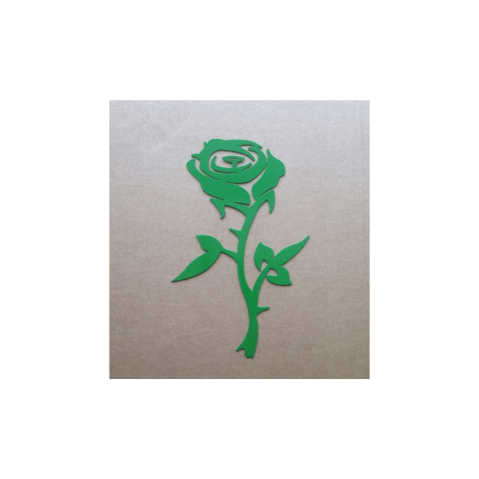 Rusty Rooster Fabrication & Design Rose Garden stake (R13)