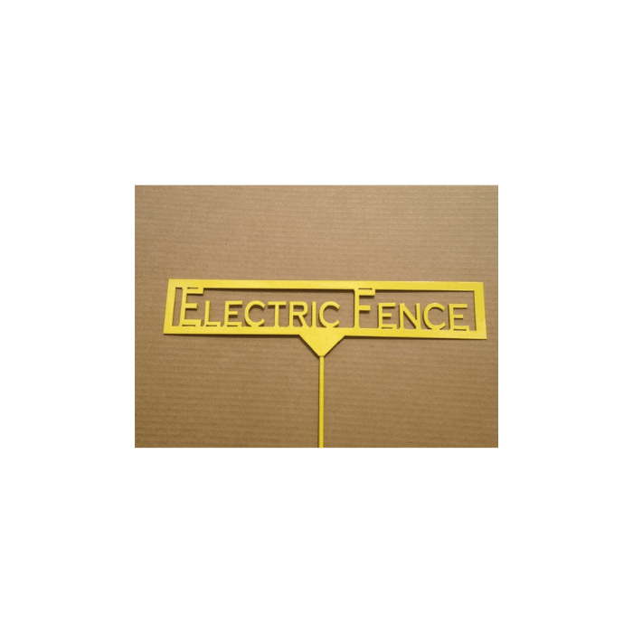 Rusty Rooster Fabrication & Design Simple Metal Garden Stake (X6)