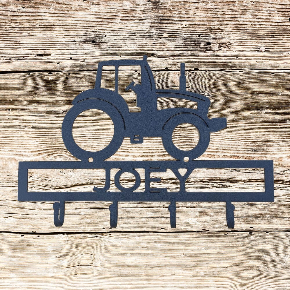 Rusty Rooster Fabrication & Design Small Tractor Key Holder (G17)