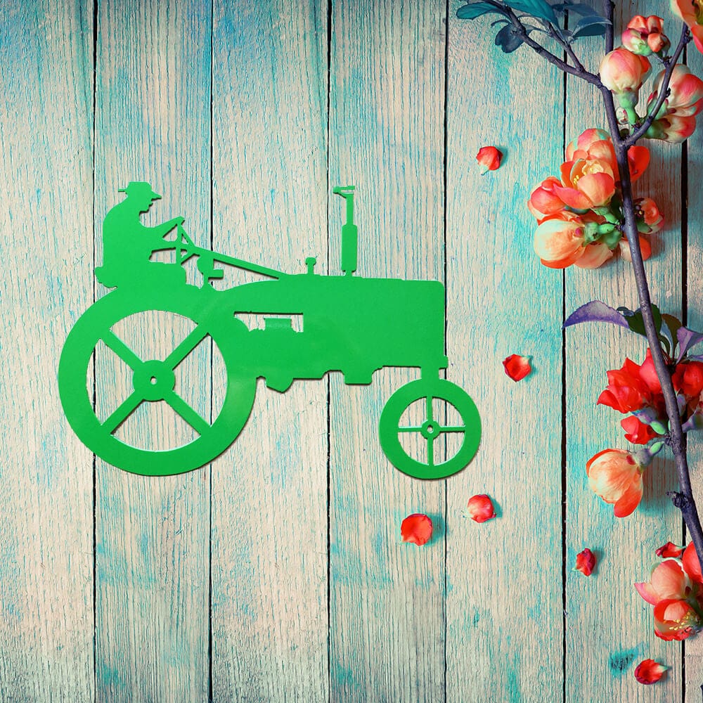 Rusty Rooster Fabrication & Design Small Tractor Wall Art (A4)
