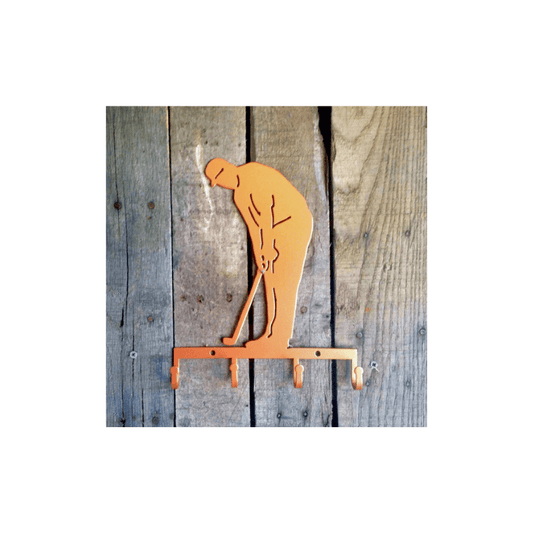 Rusty Rooster Fabrication & Design Swing into Organization: Golfer Key Holder - Keep Your Keys in Perfect Order! (I22)