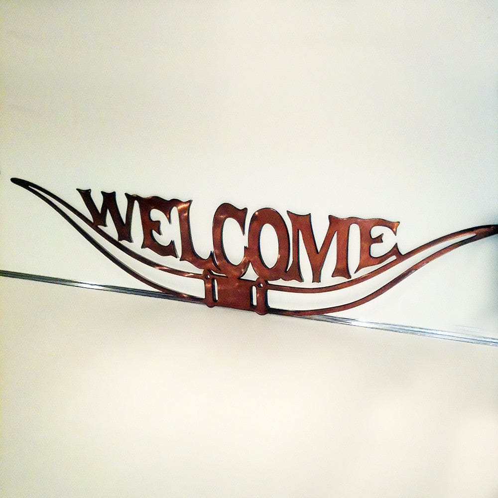 Metal Welcome Signs - Personalized Indoor & Outdoor Welcome Signs