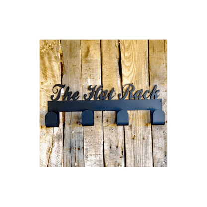 Rusty Rooster Fabrication & Design “The Hat Rack – Custom Metal Wall Hook for Mudroom, Entryway & Closet Organization” (J11)