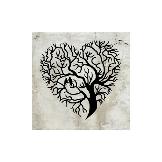 Rusty Rooster Fabrication & Design Tree of Life Heart ( E47 )