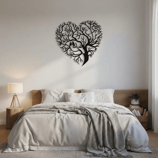 Rusty Rooster Fabrication & Design Tree of Life Heart ( E47 )