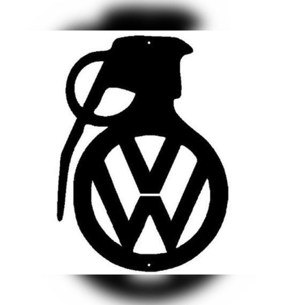 Rusty Rooster Fabrication & Design Volkswagen Grenade Metal Wall Art (N16)