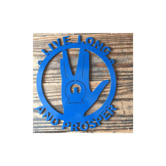 Rusty Rooster Fabrication & Design Vulcan Salute and IDIC (U16)