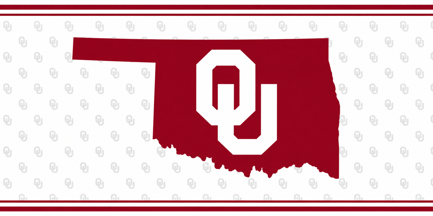 Rusty Rooster Metal Oklahoma Sooners Full Sublimation Steel Car Tag – Choose Tag 1–7