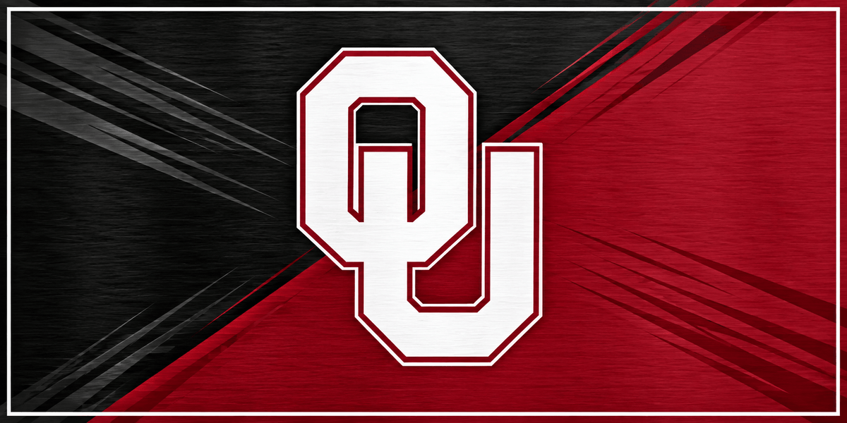 Rusty Rooster Metal Oklahoma Sooners Full Sublimation Steel Car Tag – Choose Tag 1–7