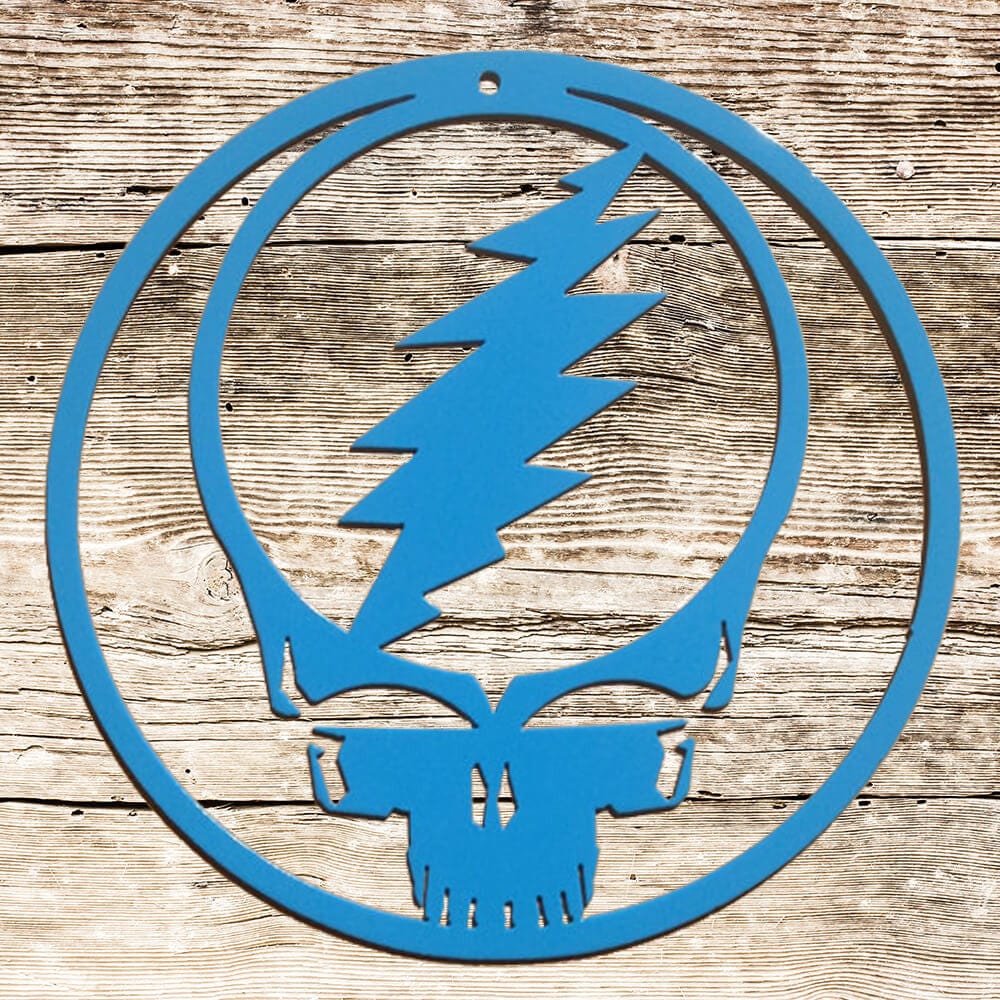 rustyroostermetal Physical product Grateful Dead “Deadhead” Wall Art (Z)